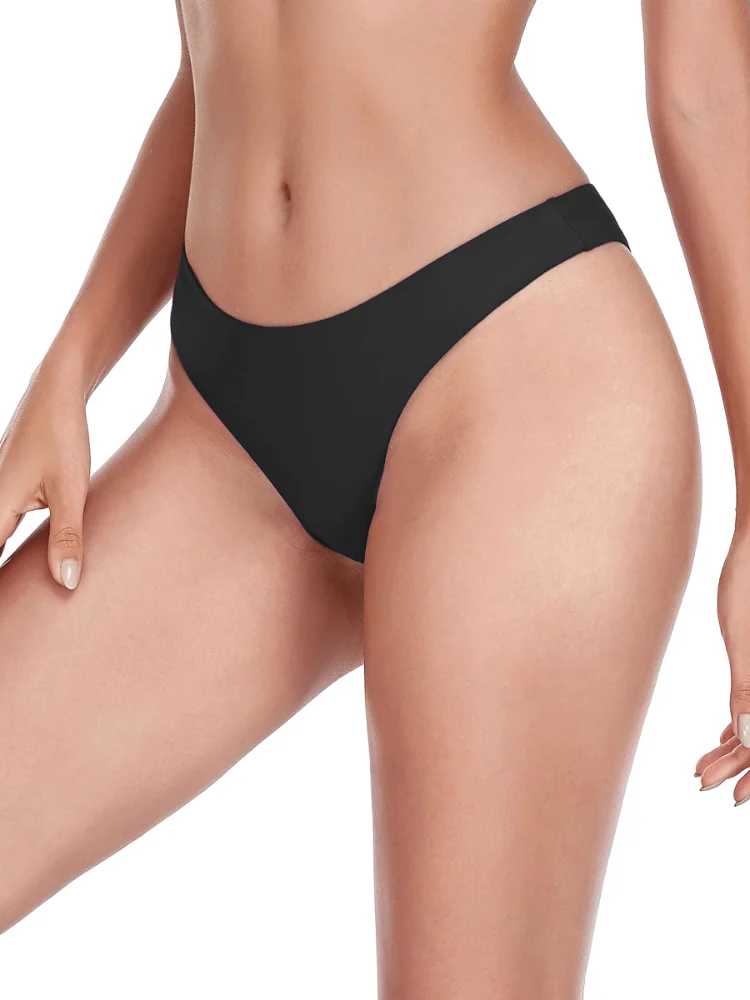 Ocean Blues Brazilian Cheeky Bikini Bottom, view 2