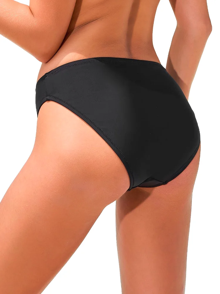 Ocean Blues Low-Rise Full-Coverage Bikini Brief, view 2